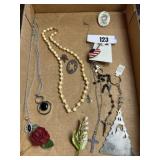 Mixed Costume Jewelry; Necklaces & More