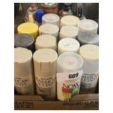 Mixed Garage Stored Spray Paint