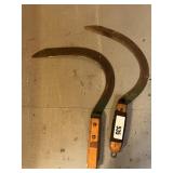 (2) Hand Sickles