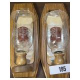 (2) Indoor tealight Candle Scones