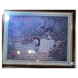 Betti Felder Outdoor Patio / Floral Wall Art;