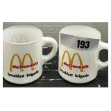 (2) Vintage McDonald
