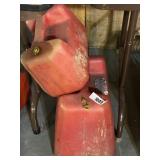 (2) Vintage Gas Cans