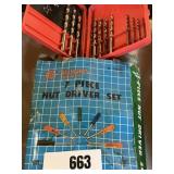 7 pc Nut Driver Set / Drill Bits