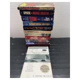 Mixed Book Lot; Tom Clancey & More