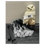 Outdoor OWl Solar Decor and More