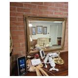 Wall Mirror-Contents on Top