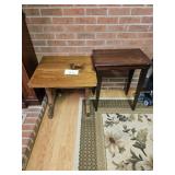 2 Wood Side Tables