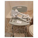 Shower Chair and Handrail