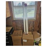 4 Boxes of Bulbs-Plus 4 Foot Flourescent