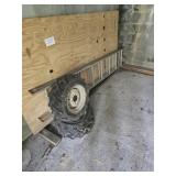 Ladder & 2 Wheelhorse Tires & Wheels