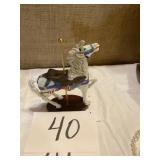 Franklin mint carousel horse 7 inches