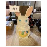 Easter bunny, blown mold