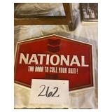 National beer sign