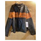 Leather jacket large