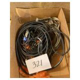 Microphone cables lot