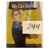 Tin sign