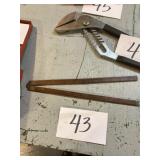Vintage foldable 24 inch ruler