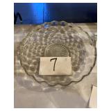 Fostoria crystal platter