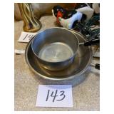 Revere wear copper bottom sauce, and frying pan