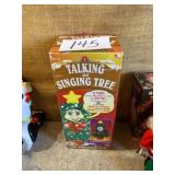 Talking and singing Christmas tree