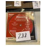 Bauer 10 inch wet saw blade