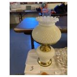 Hob nail lamp