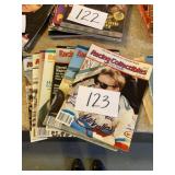 Racing collectibles, guide magazines