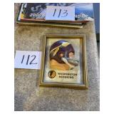 Washington Redskin plaque