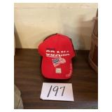 Barack Obama memorial caps times five