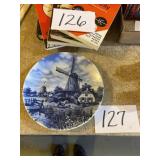 Hand decorated plate from Holland