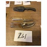 Alzheimer knife with scabbard
