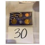 United States mint proof set year 2000