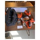 Black & Decker battery powered tool set