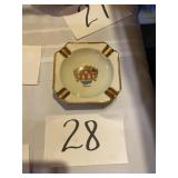 Bavarian porcelain ashtray
