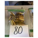 7.62 x 54 reloading brass 20 pieces