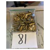 357 reloading brass 50 pieces