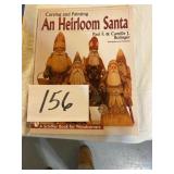 An heirloom Santa Schiffer book for wood carvers