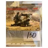 World War II German MC08MG team modeling kit