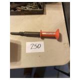 Remington powder, actuated nail driver