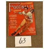1941 illustrated football annual magazine