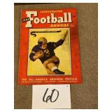1944 illustrated football annual magazine