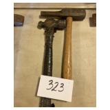 Metal working hammers times two