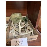 Dear antlers, and canteen holder