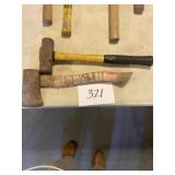 Hammer and hatchet