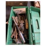 Toolbox, assorted tools