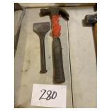 Hammer and chisel