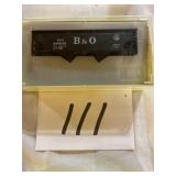 B&O model train car