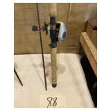 Shakespeare bait caster with Cabelaï¿½s rod