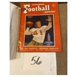 1947 illustrated football annual mag
